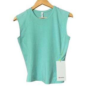 Lululemon Cap Sleeve Hiking Tank Top Wild mint size 4 new